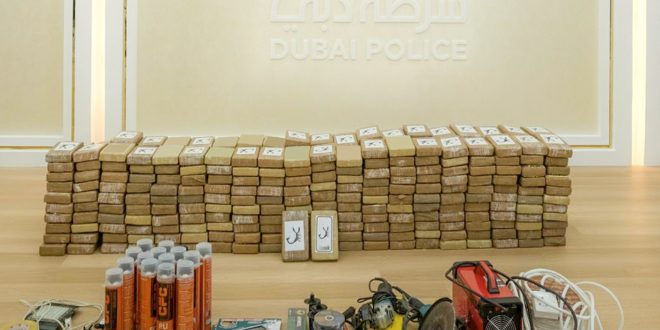 Operation ‘scorpion Dubai Police Foils Drug Smuggling Attempt Worth