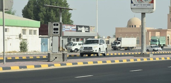 Umm Al Quwain Police Install “Radar” Devices on King Faisal road – UAE BARQ