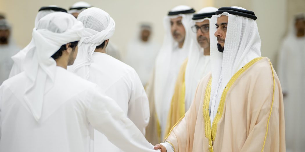 Mansour bin Zayed, Khaled bin Mohamed bin Zayed receive Crown Princes ...